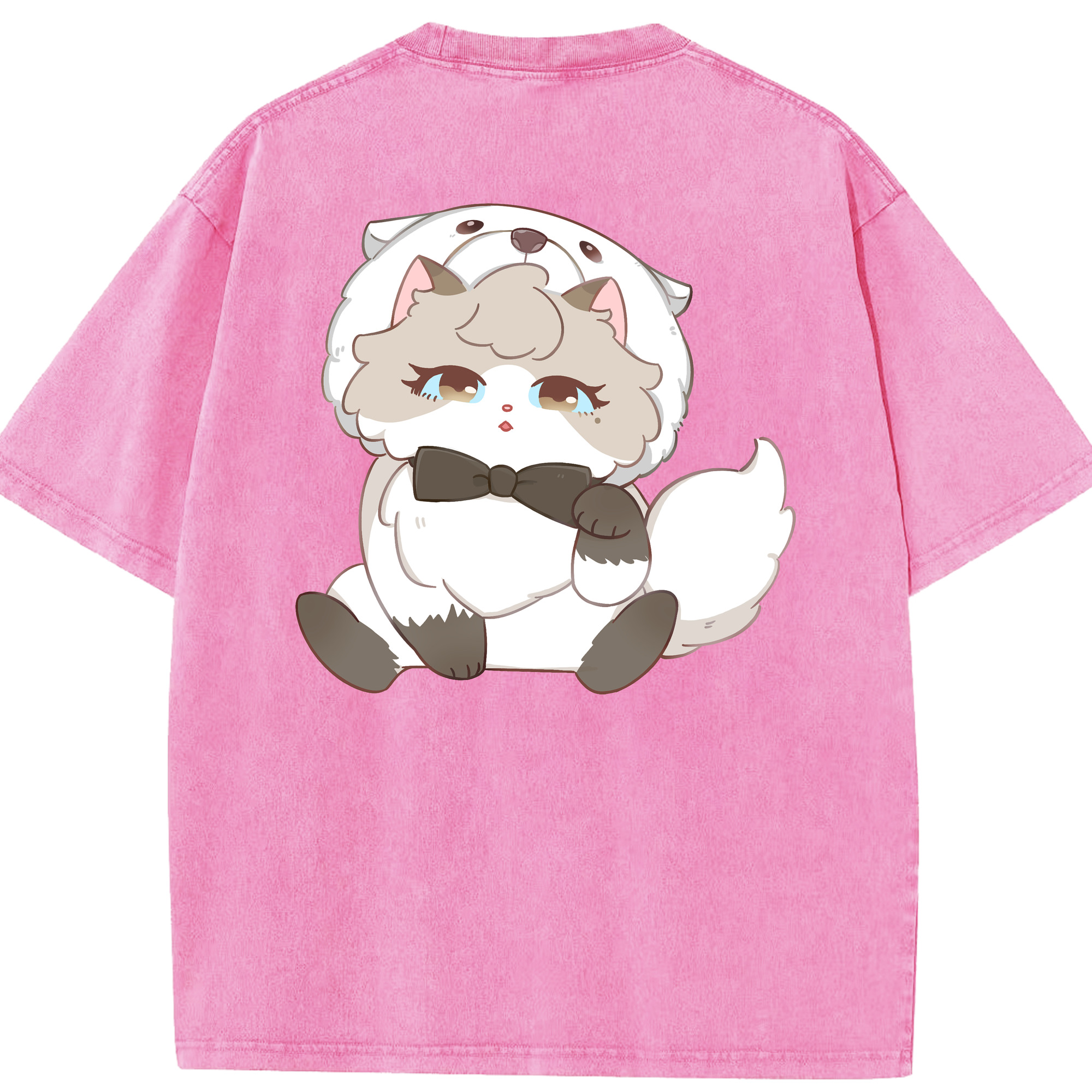 （画像用） SPY×FAMILY间谍家家酒 綿100% ヴィンテージ風 半袖Tシャツ（背面プリント）